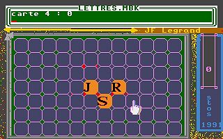 Bouly Memory atari screenshot
